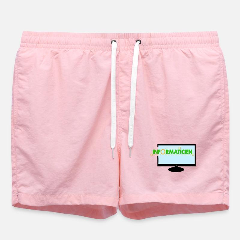 Computer scientist - Swim Trunks - pink