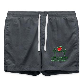Environment Earth Heart Sustainability Statement Nature - Swim Trunks -  - Front