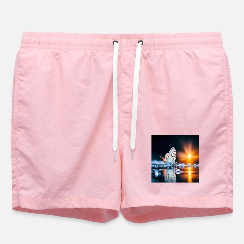 Papillon Nuit - Short de bain - rose