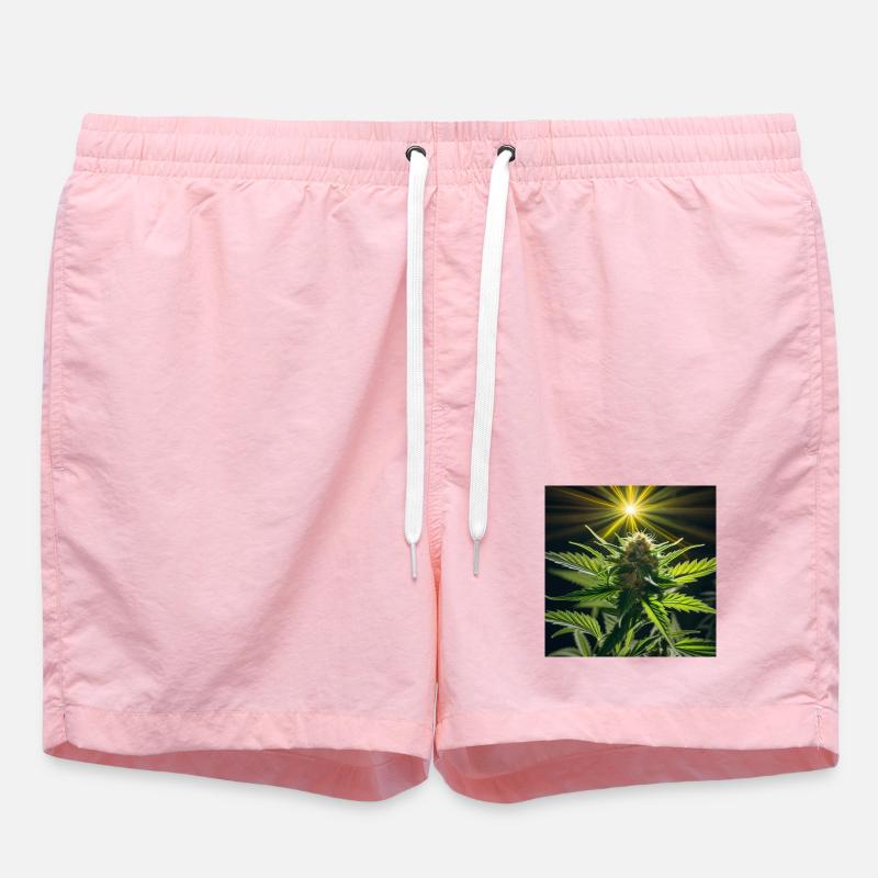 Cannabis 4 - Short de bain - rose