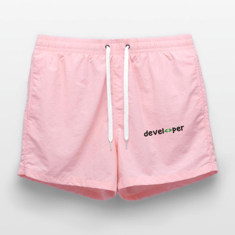 Developer Spruch Coden Softwareentwickler Nerd Badeshorts