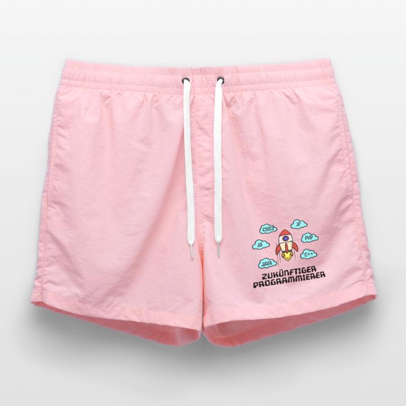 Css Code Developer C++ Java Php Programmer Swim Trunks