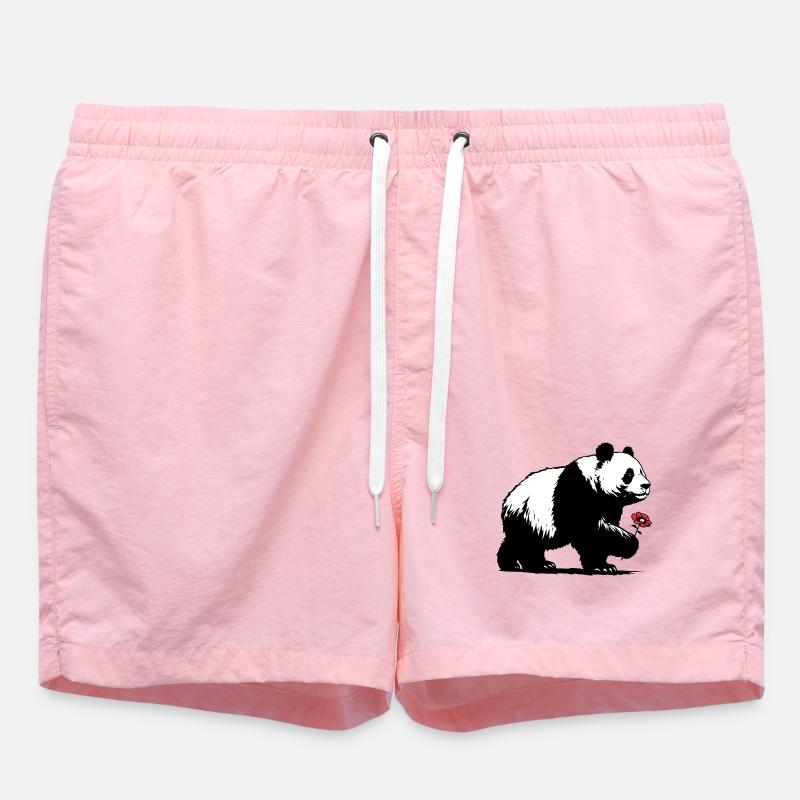 Panda - Short de bain - rose