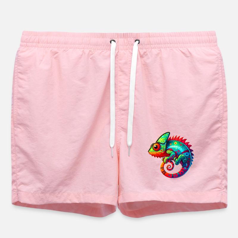 Chameleon - Swim Trunks - pink
