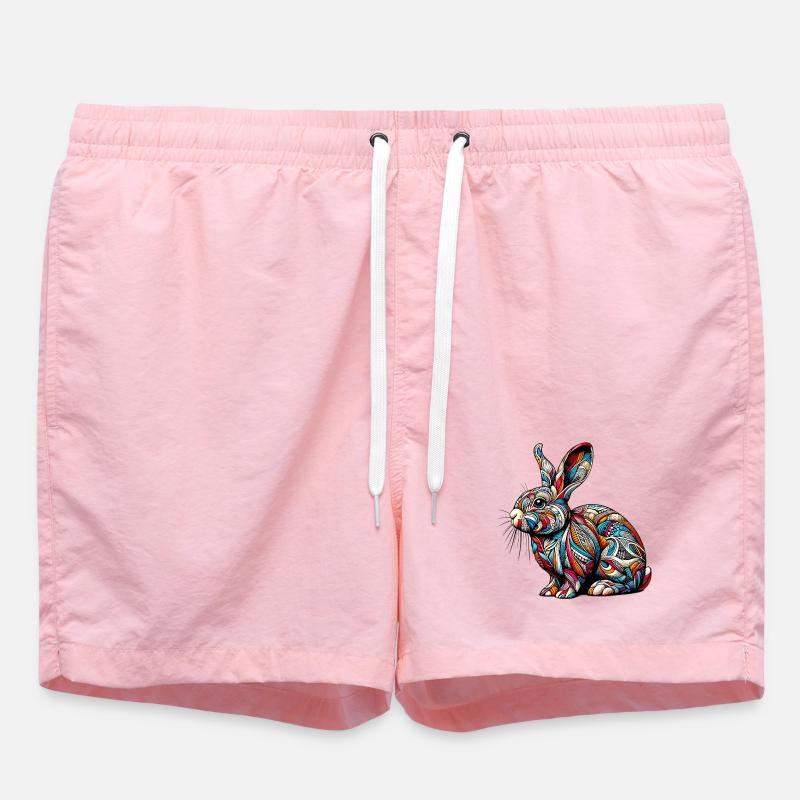 Rabbit - Swim Trunks - pink