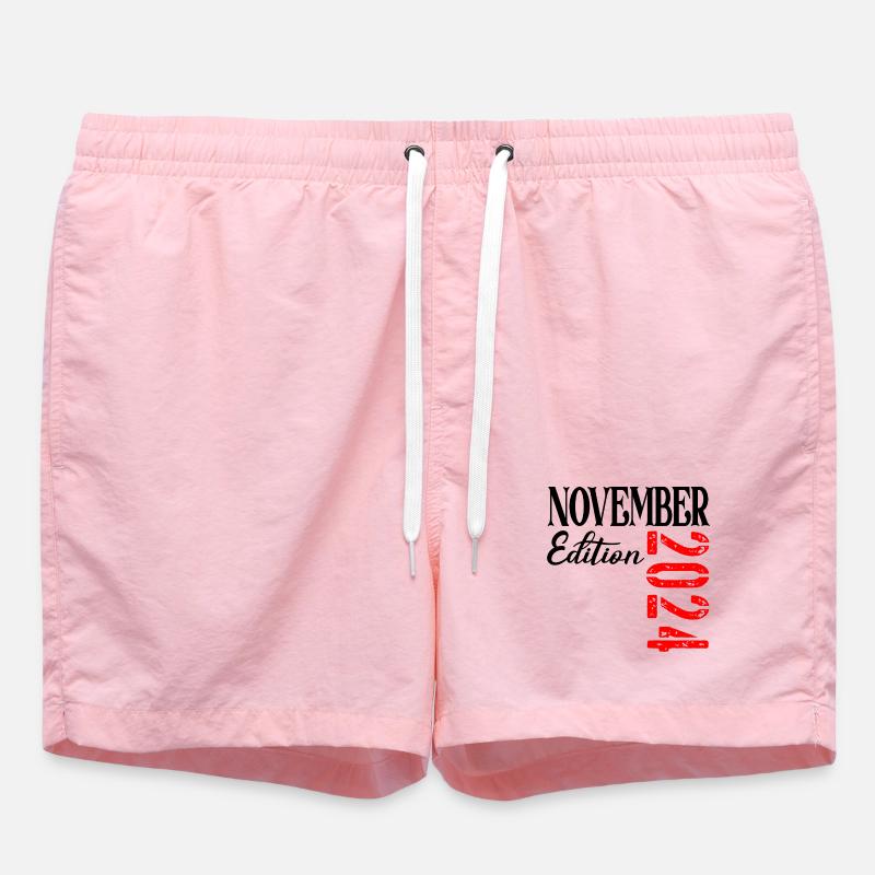 JOYEUX 2ème ANNIVERSAIRE NOVEMBRE 2024 - Short de bain - rose