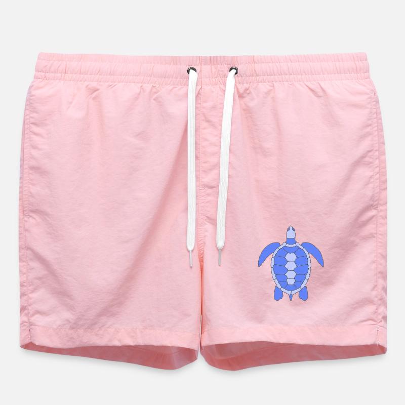 TURTLE - Swim Trunks - pink