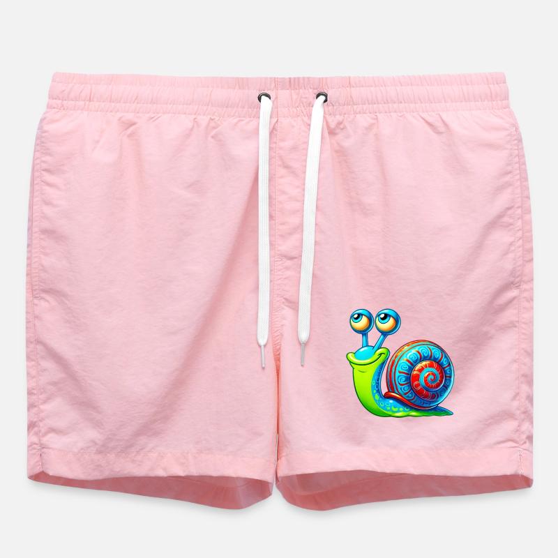 Escargot - Short de bain - rose