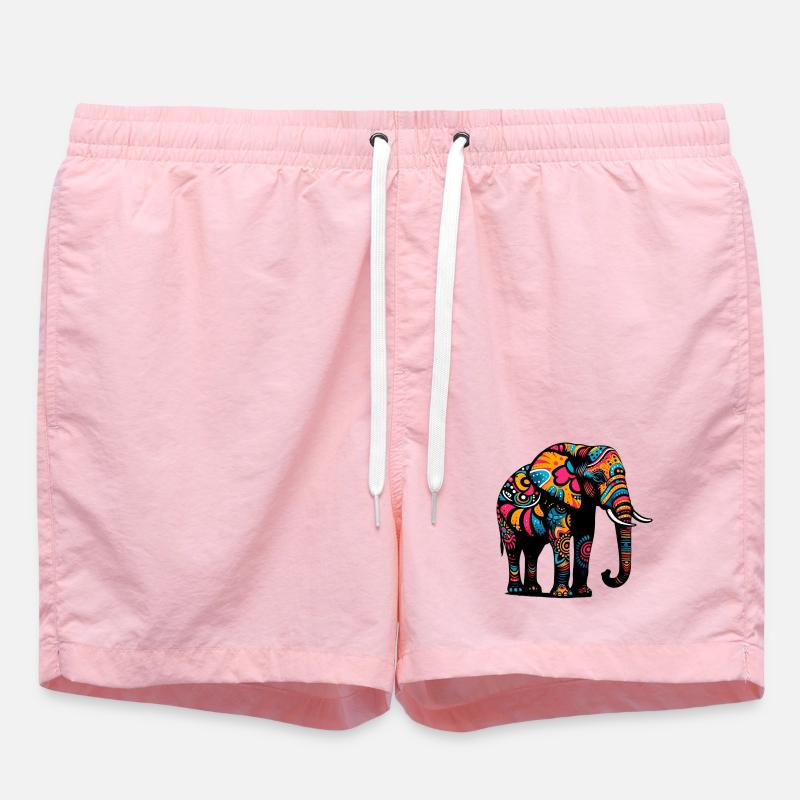 Éléphant - Short de bain - rose