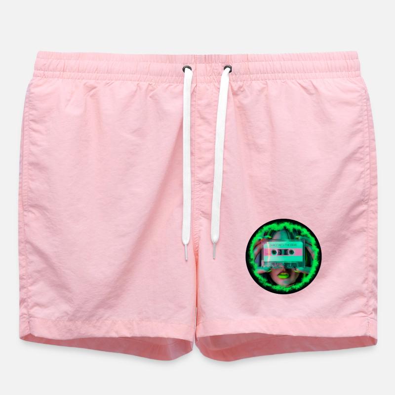 Dance with the Devil V2 - Badeshorts - Pink