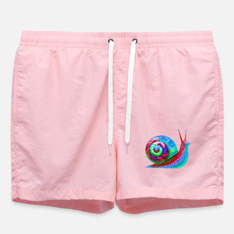 Escargot - Short de bain - rose