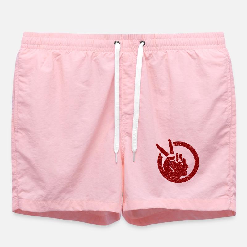 Drapeau de l’American Indian Movement - Short de bain - rose