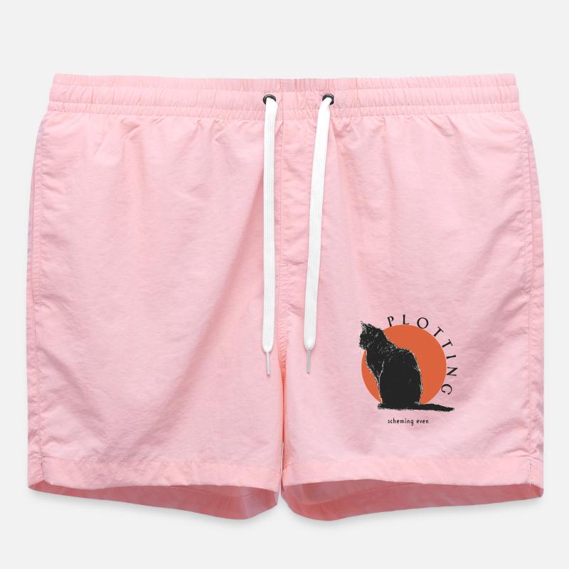 PLOTTING - Swim Trunks - pink