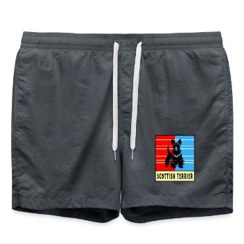Scottish Terrier Vintage Design - Short de bain -  - Devant