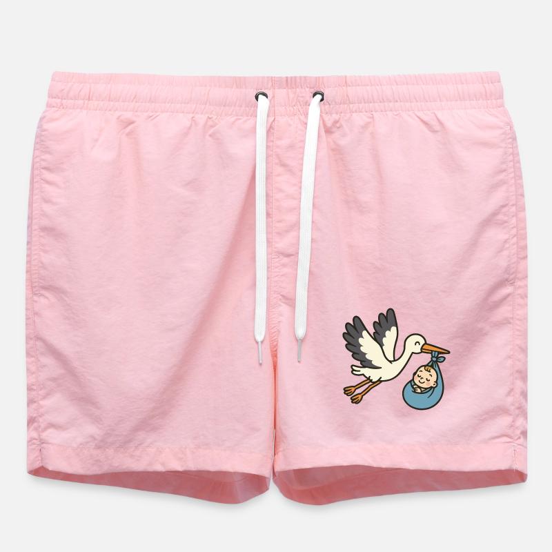 Livraison classique de Stork - Short de bain - rose