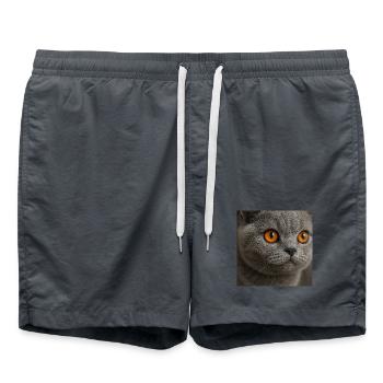 Detailed cat eye design - Swim Trunks -  - Front