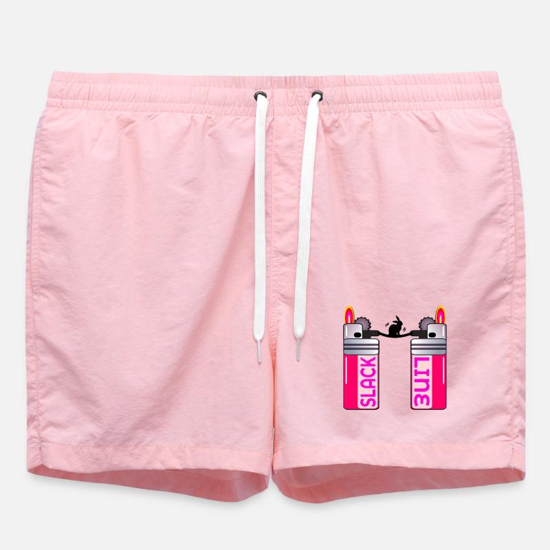 RABBIT SLACKLINING LIGHTER - Swim Trunks - pink