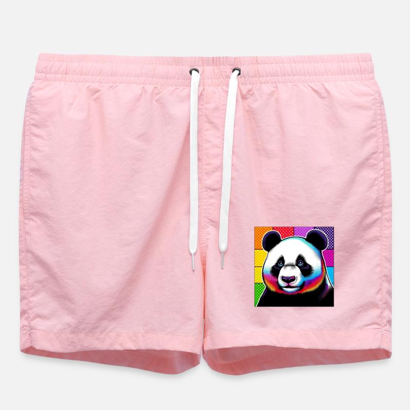 panda - Short de bain - rose