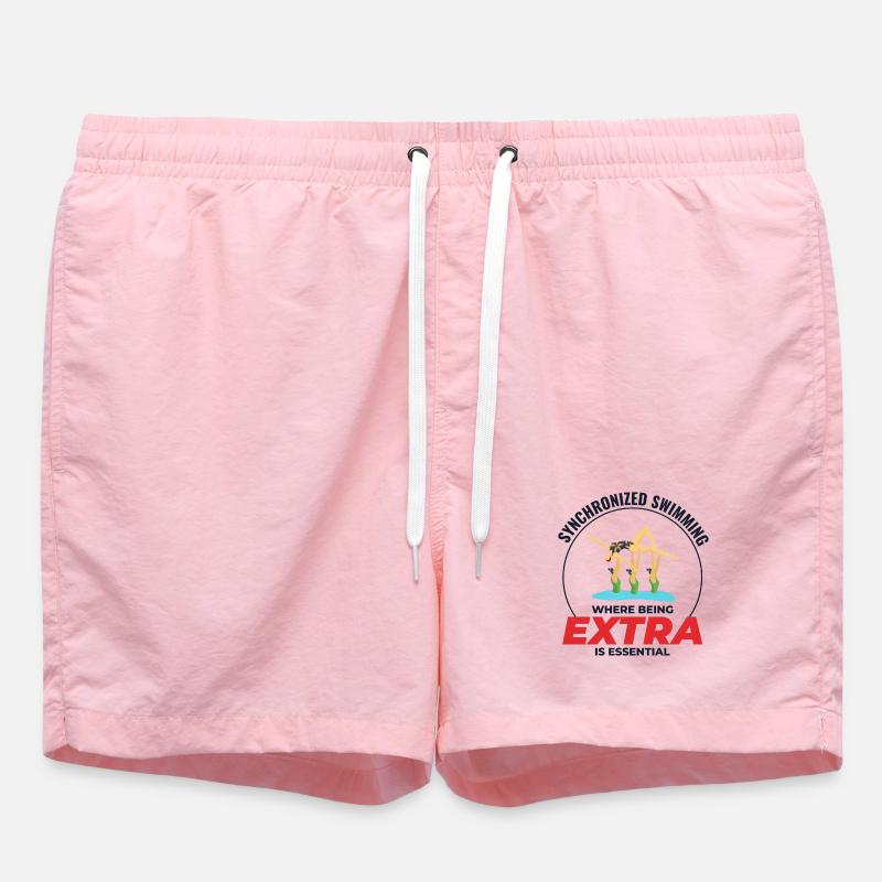 Natation synchronisée où être extra - Short de bain - rose