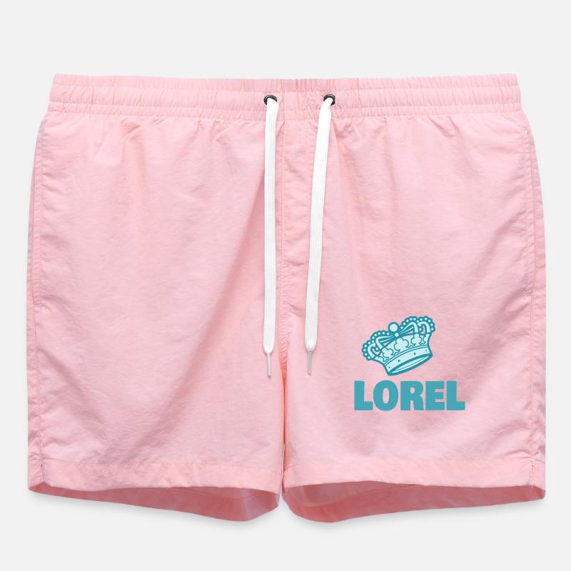 Lorel - Swim Trunks - pink