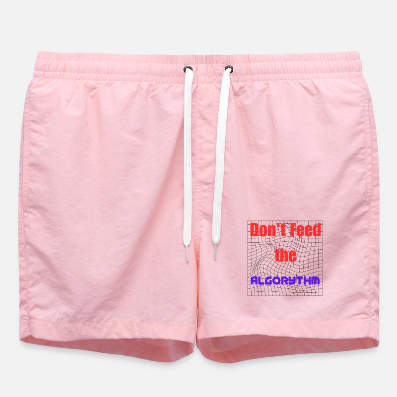 Motivation to Beat Algorithms - Swim Trunks - pink