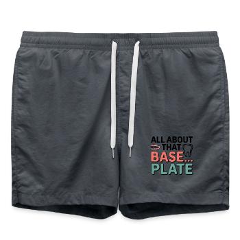 Plaque de base de technicien de laboratoire dentaire - Short de bain -  - Devant