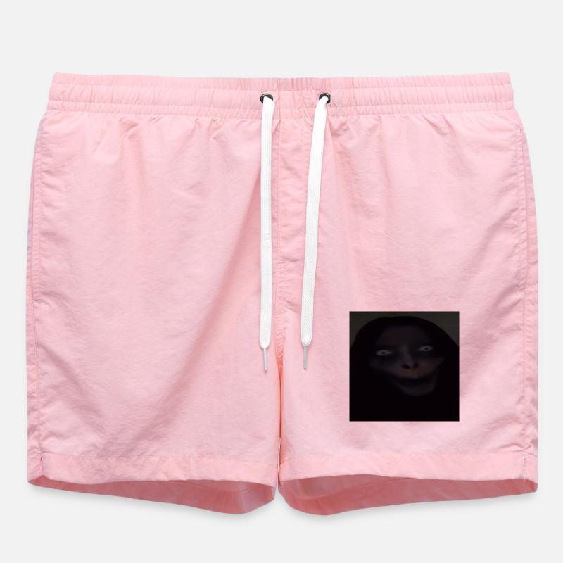Regard nocturne à capuche - Short de bain - rose