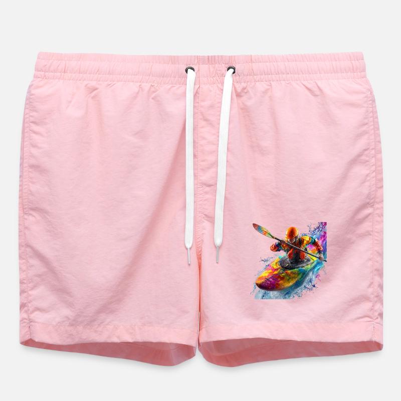 Kayak explosion de couleurs - Short de bain - rose