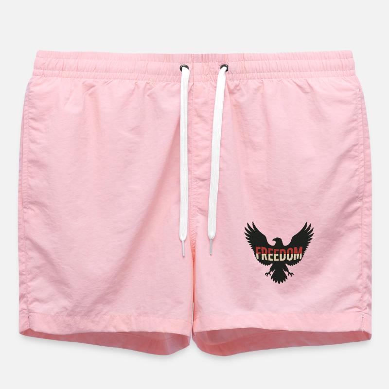 Aigle de la liberté - Short de bain - rose