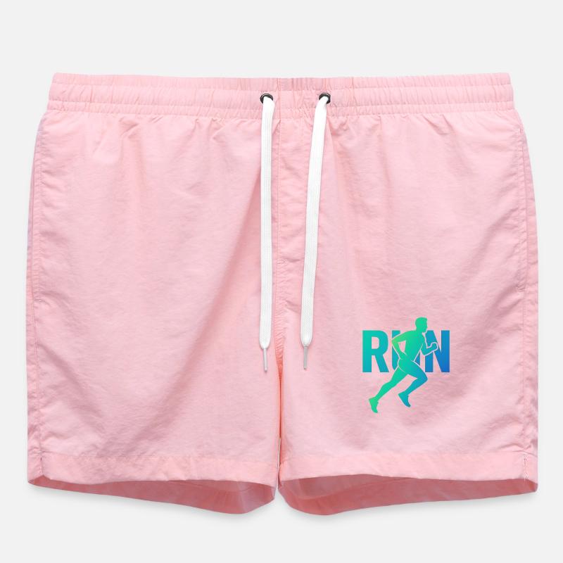 Running dynamique - Short de bain - rose