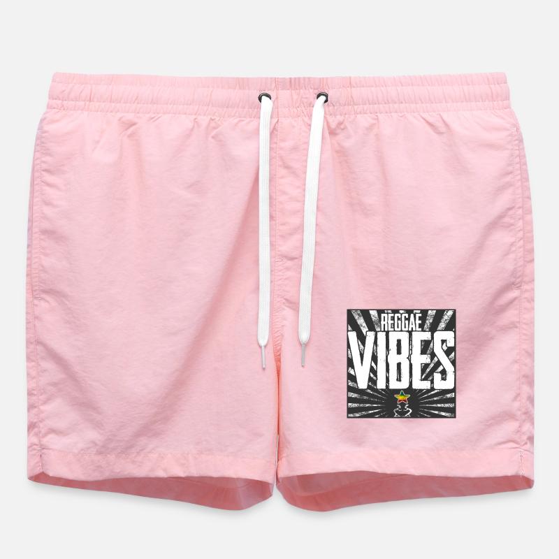 Conception Reggae Vibes - Short de bain - rose