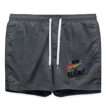 Personne n’est illégal - Logo Cool Pride - Short de bain -  - Devant