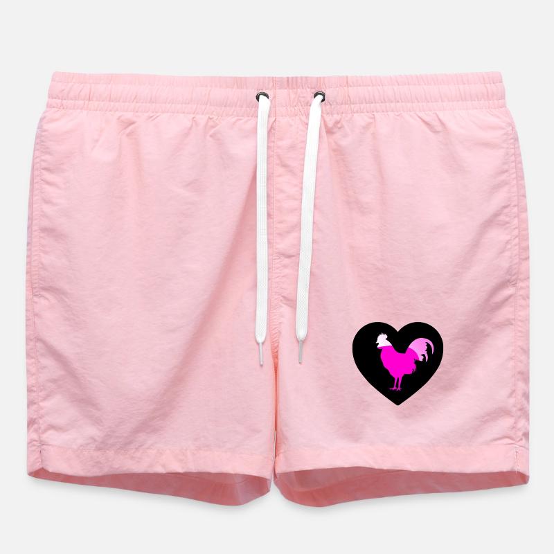 Coq - Short de bain - rose