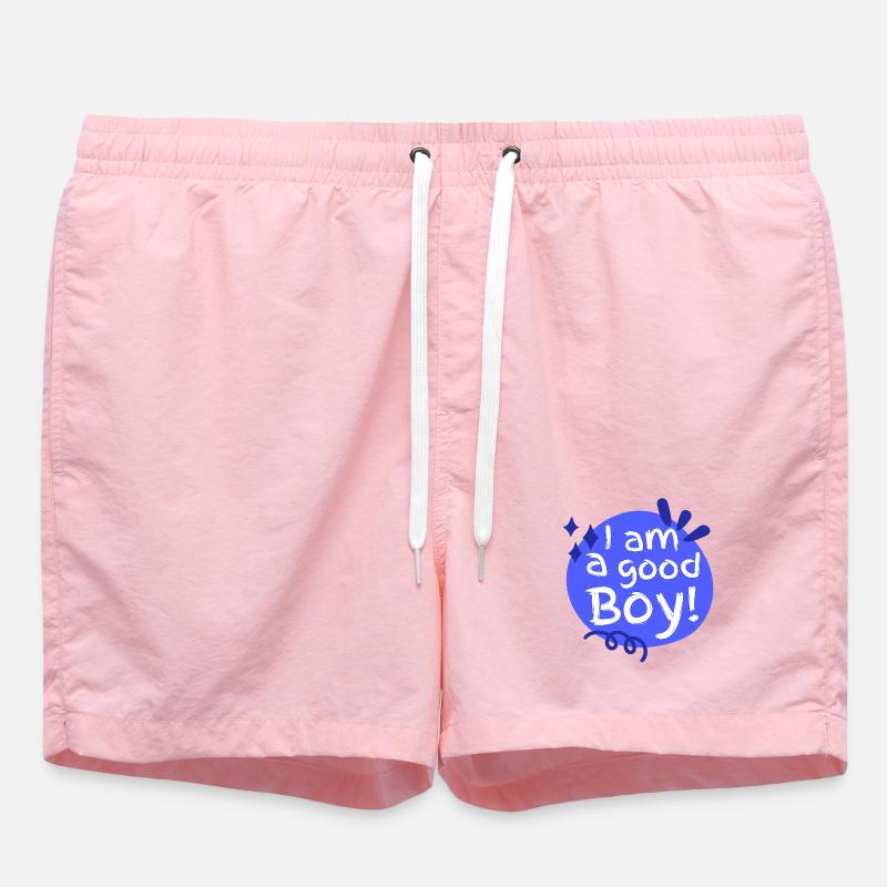Ich bin ein guter Junge - Badeshorts - Pink