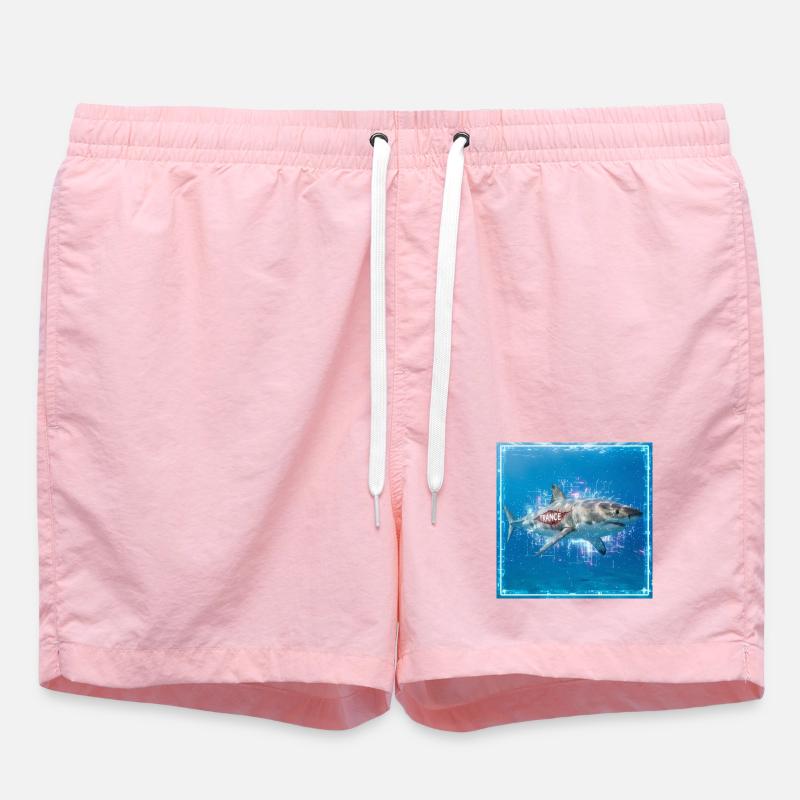 Requin de Transe - Short de bain - rose