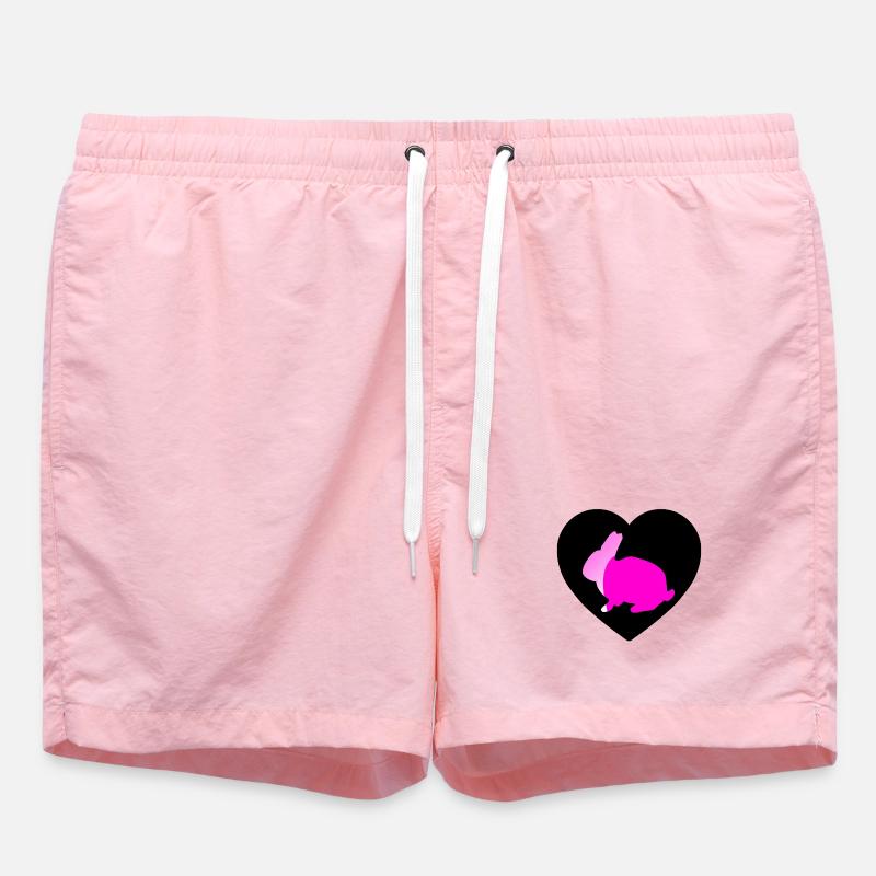 Lapin - Short de bain - rose
