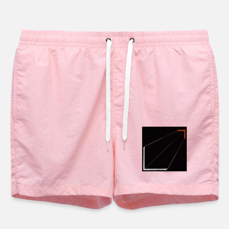 Silent Structure - Badeshorts - Pink