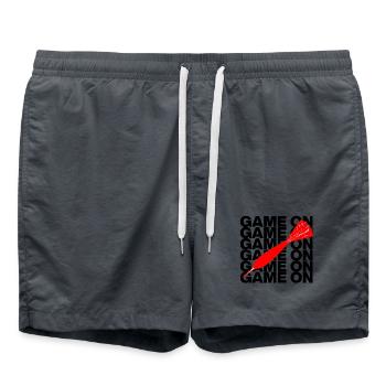 Game On: Dart Attack! ONEHUNDRETEIGHTY, Pfeil rot - Badeshorts -  - Vorne