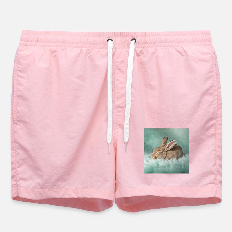 Rabbit Neon Dreams - Swim Trunks - pink