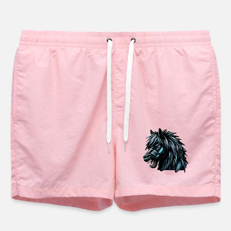 Cheval - Short de bain - rose