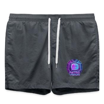 Retro Vision Neon TV - Badeshorts -  - Vorne