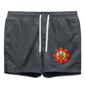 Carnival Clown Flower, Splash Flower Costume - Swim Trunks -  - Front
