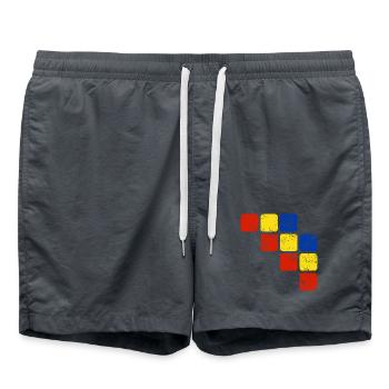 Colors Ornament Pattern - Basic Colors - Swim Trunks -  - Front