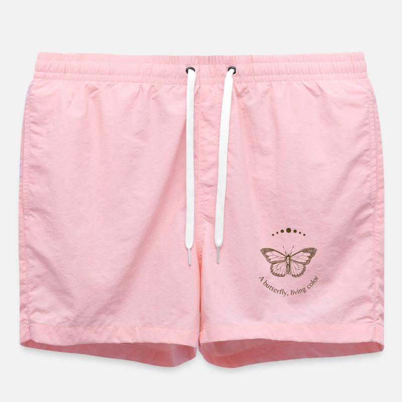 Papillon dans l’Arc Doré - Short de bain - rose