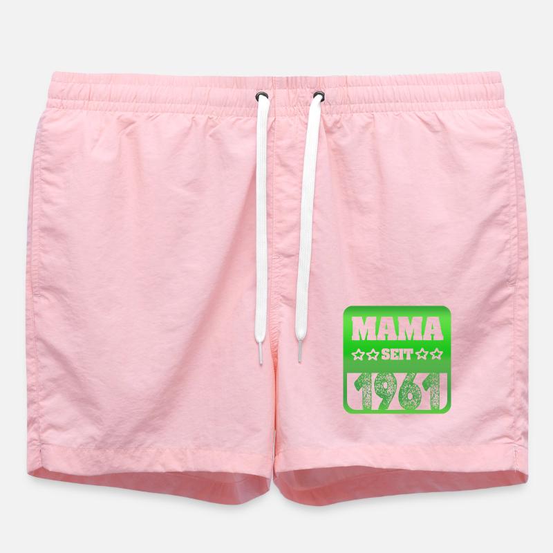 1961 - Short de bain - rose