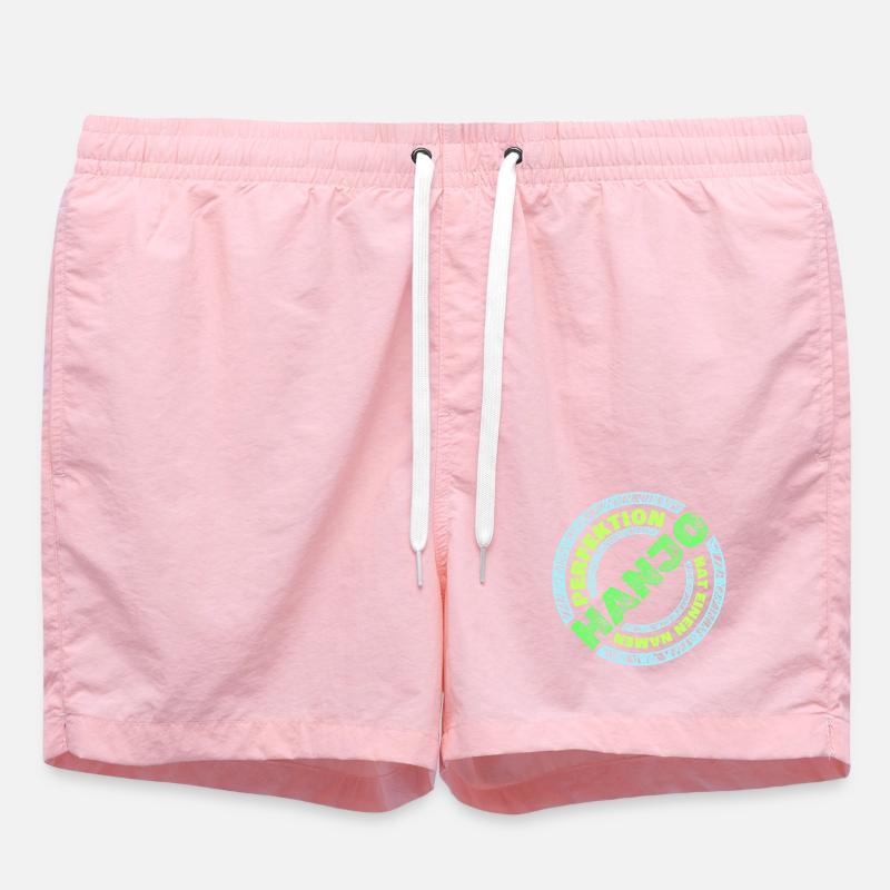 Hanjo - Short de bain - rose