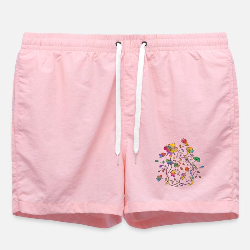 Fleur - Short de bain - rose