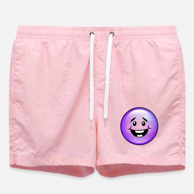 Bulle violette mignonne - Short de bain - rose