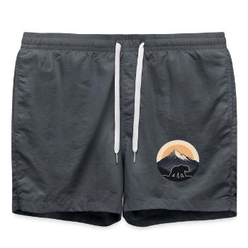 Ours brun sauvage - Short de bain -  - Devant