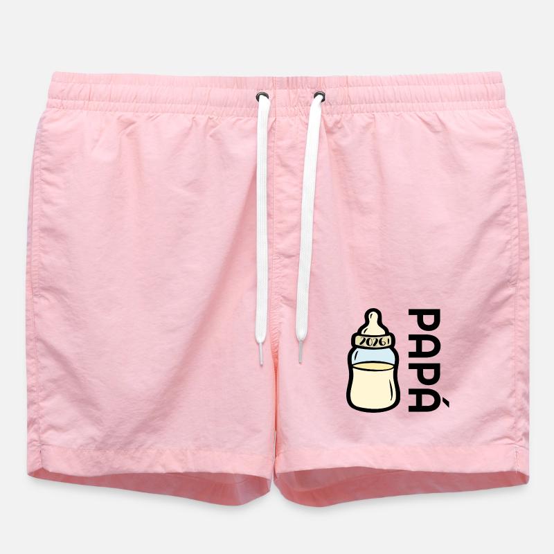 Papa espagnol bébé 2026 - Short de bain - rose